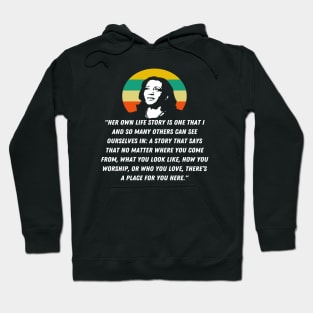 Her Own Life Madam VP Harris Quote Inauguration 2021 Retro Hoodie